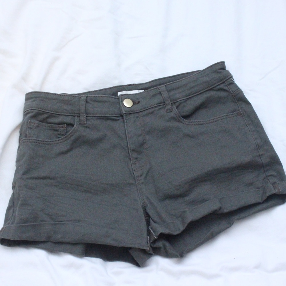Green shorts
